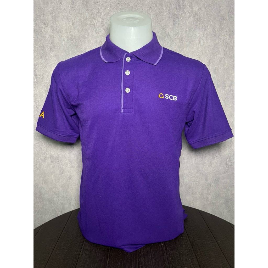 เสื้อโปโล SCB ไซส์L อก38 ผ้ามือ✌🏼