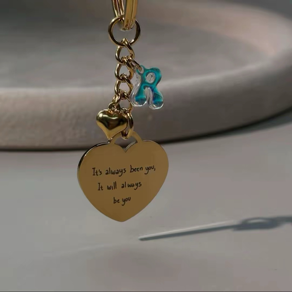 handwritten keychain • พวงกุญแจสลักลายมือตัวเอง หรือคนพิเศษ ราคา ถูกที่สุด ดีลบีเคเค แกลเลอรีภาพที่ 3