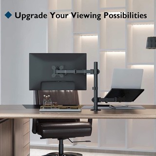 ขาตั้งจอคอม 17-32 นิ้ว + ขาตั้งโน๊ตบุ๊ค ขายึดจอคอมพิวเตอร์ ข…