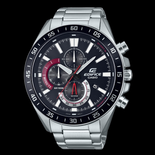 Edifice นาฬิกาข้อมือผู้ชาย สายสแตนเลส รุ่น EFV-620D,EFV-620D-1A4