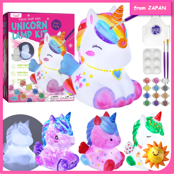 Drawable Dog Lamp Drawing Kit, Craft Kit, Handmade Kit, Animal Lamp, Ambient Lighting, Kids' Craft T