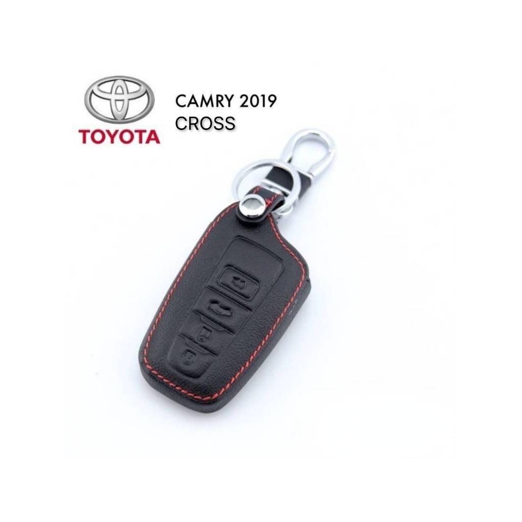 ซองหนังใส่รีโมทกุญแจ Toyota Corolla Cross / New Altis / Camry 2020-2023 เคสรีโมท เคสกุญแจ