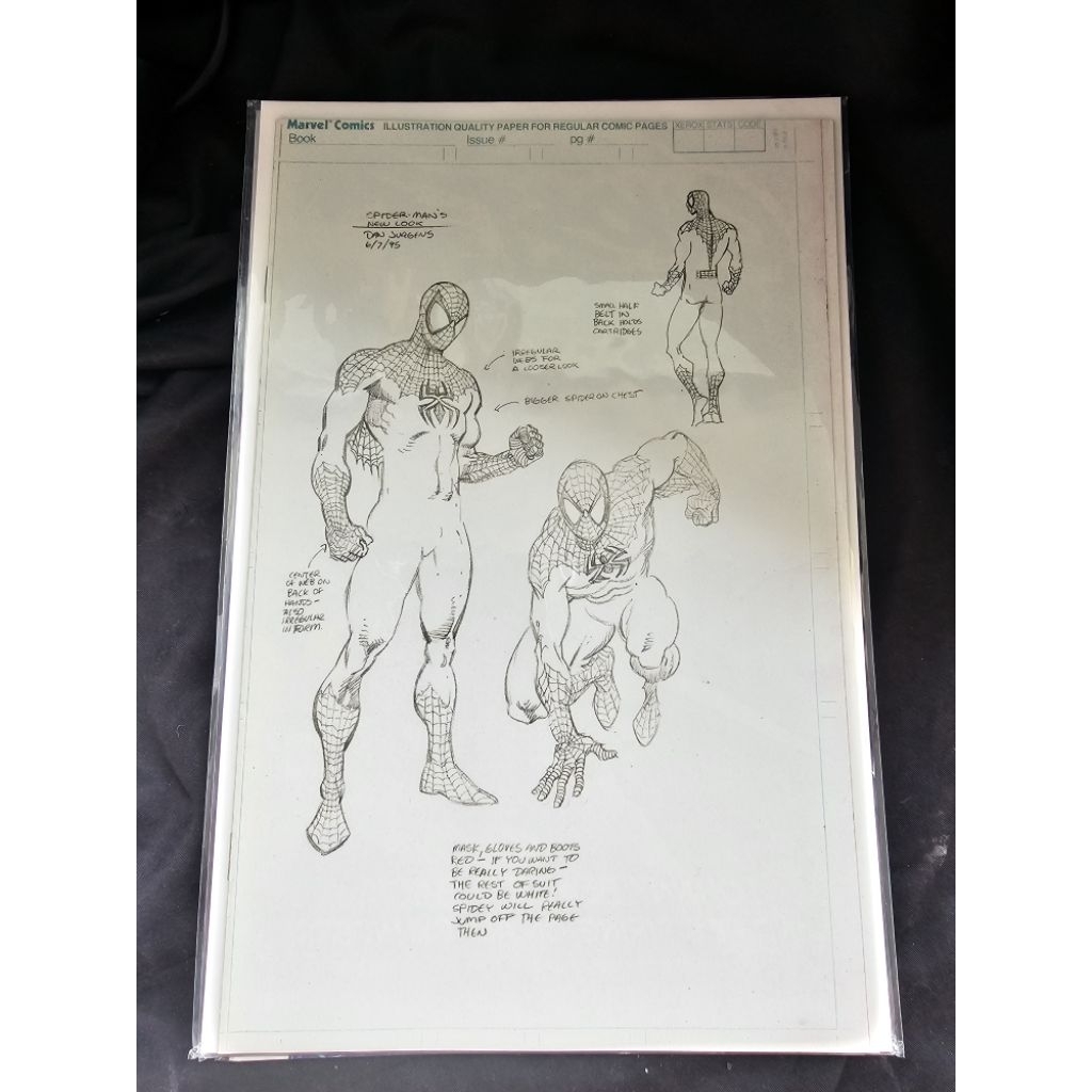 Ben Reilly: Spider-Man #1 (1:50 Dan Jurgens Black & White Design Variant)