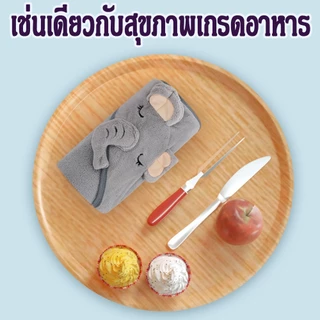 ThaiTots Haven ผ้าห่อตัวเด็กลายการ์ตูนน่ารักๆ ผ้าห่อตัวขนแกะผ้าหนานุ่มขนาด 80x80ซม