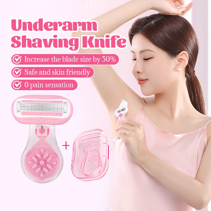 ที่โกนขนรักแร้ มีดโกนขนผู้หญิง สำหรับผู้หญิง ไม่ทำร้ายผิว