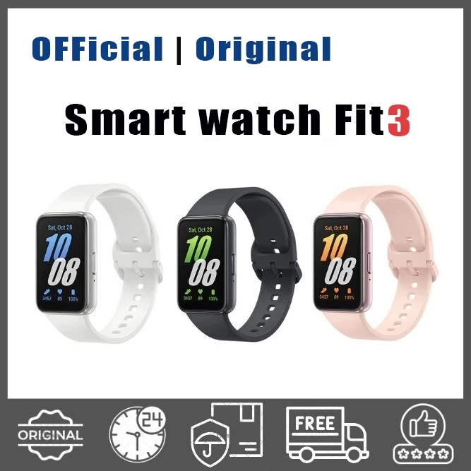 ขายส่งเสริมการขาย ล่าสุด Fit3 จอแสดงผล AMOLED ขนาดใหญ่ 1.75นิ้ว mAh ใช้งานต่อเนื