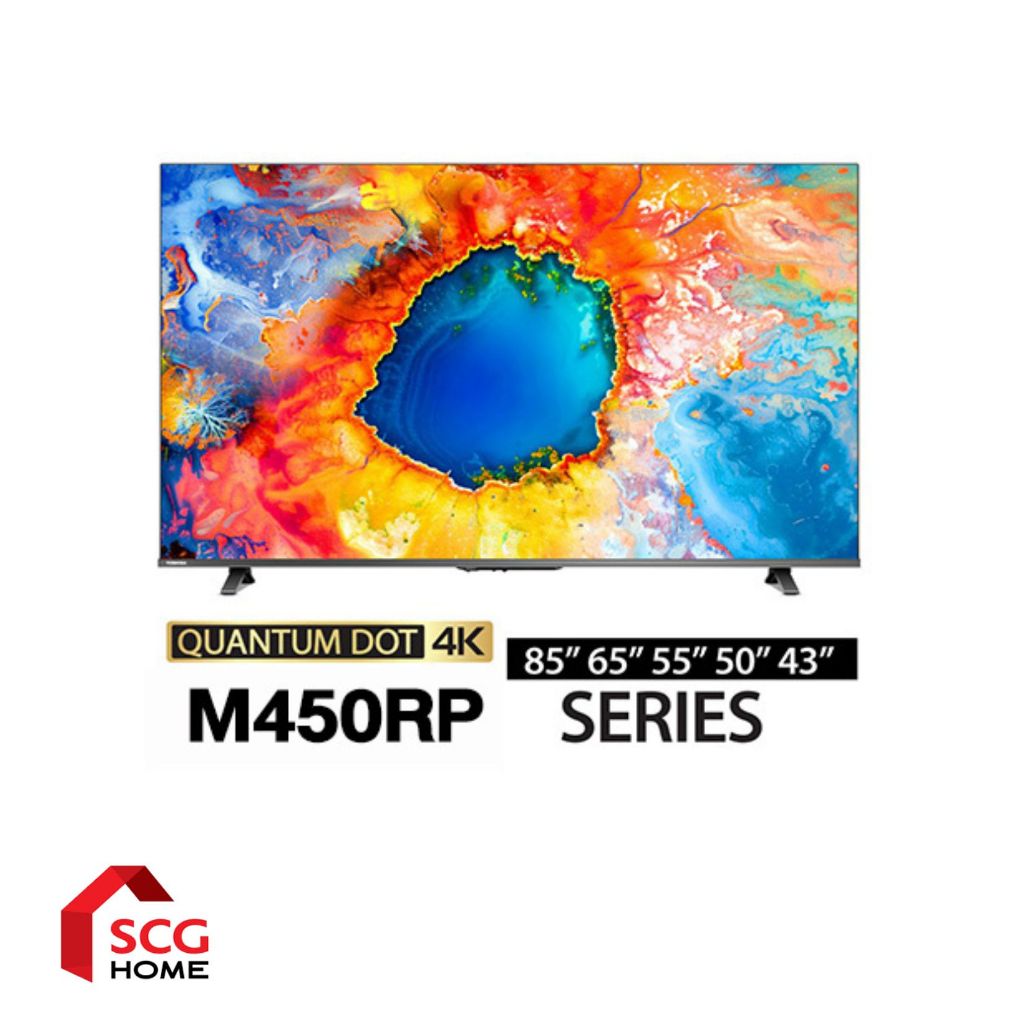 TOSHIBA TV M450RP ทีวี 43-85 นิ้ว Gaming TV QLED 4K VIDAA รุ่น M450RP