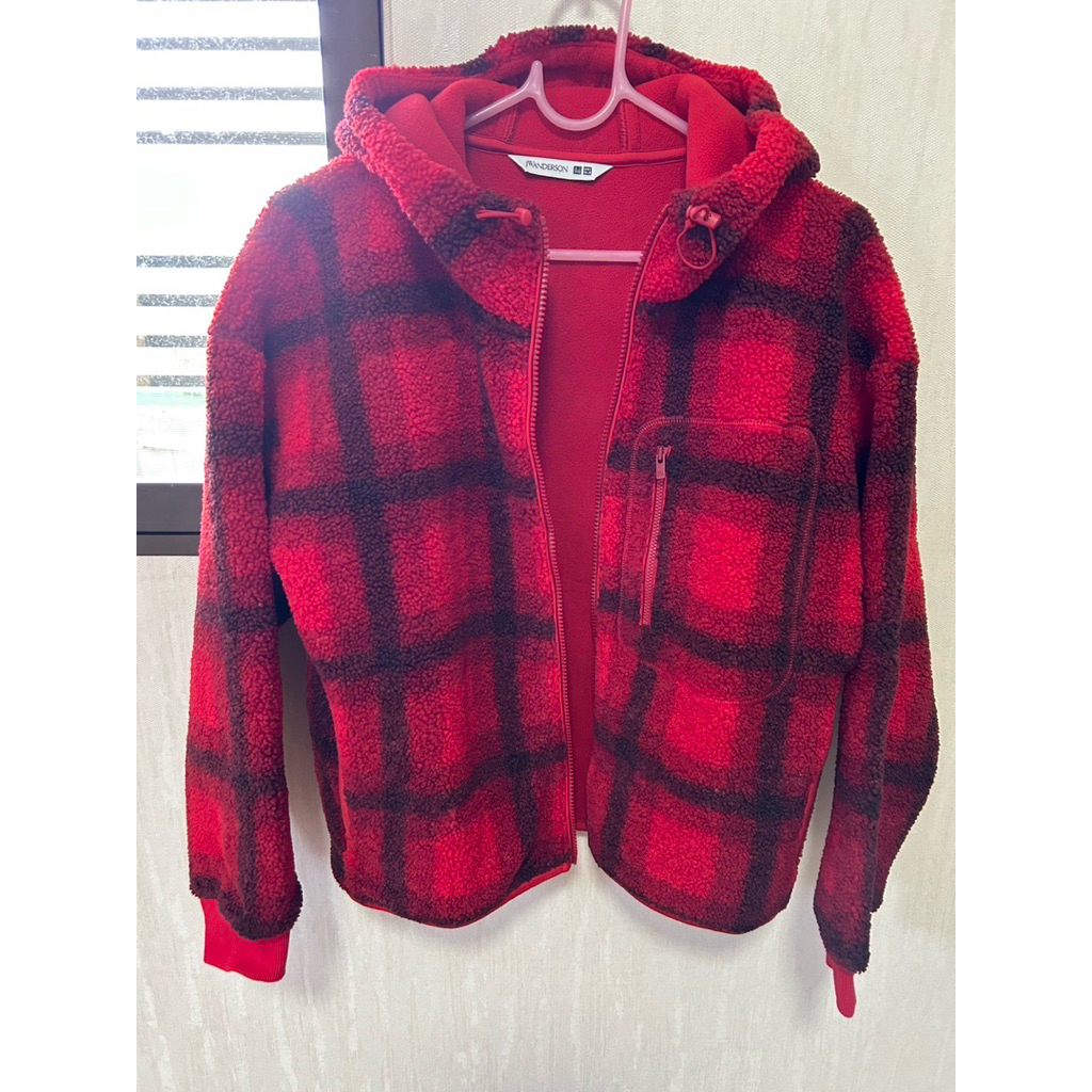 เสื้อกันหนาว แบบมีฮู้ด Uniqlo JW Anderson