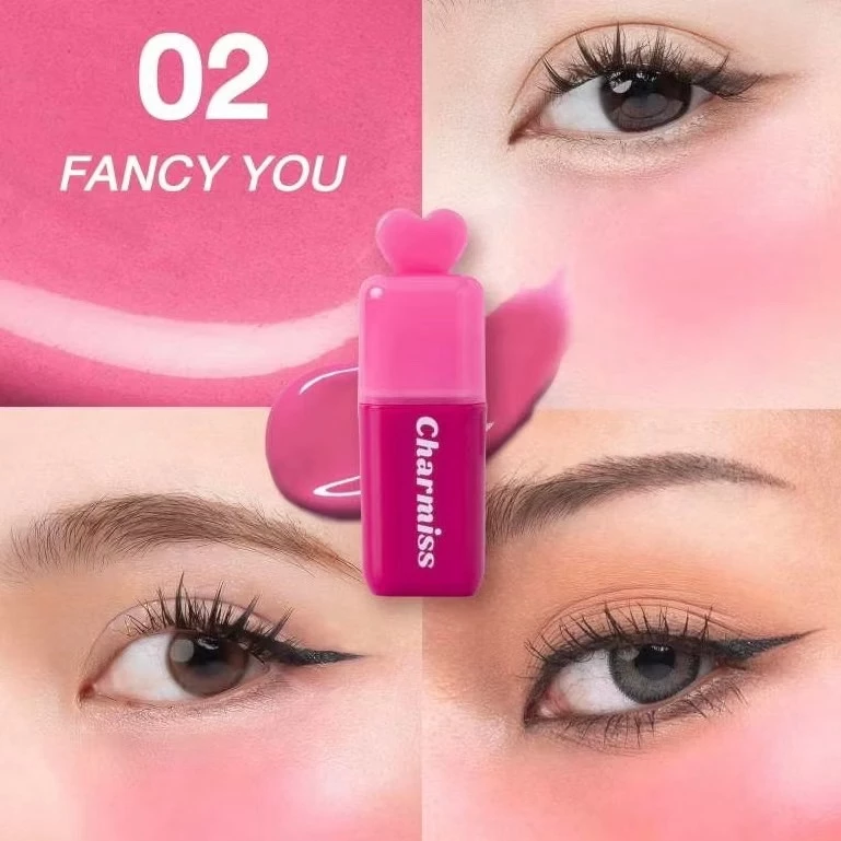 Charmiss You Make Me Blush Liquid Blush On บลัชน้ำมินิ thumbnail 7
