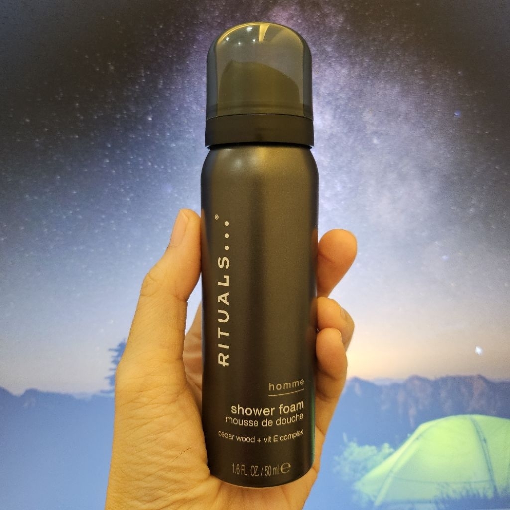 Rituals Homme Shower Foam 50​ ml.​ (อ่าน​รายละเอียด​ก่อน​ซื้อ​น้า​)