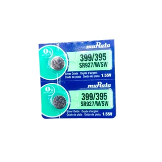 ถ่านG-shockรุ่นGA-300/310/GA-400/GBA-400 ถ่านMurataSR927=2ก้อน+โอริงยางกันน้ำฝาหลัง