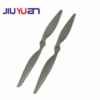 JIUYUAN 2Pcs ใบพัดไฟเบอร์ 7นิ้ว 8นิ้ว 9นิ้ว 10นิ้ว 11นิ้ว 12นิ้ว ใบพัด Fiber ใบพัดเครื่องบิน บังคับ