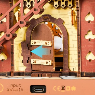 ROKR 3D Wooden Puzzle - LC901C Cuckoo Clock นาฬิกาคุกคู | ของแต่งบ้าน ของเล่นศิลปะ DIY