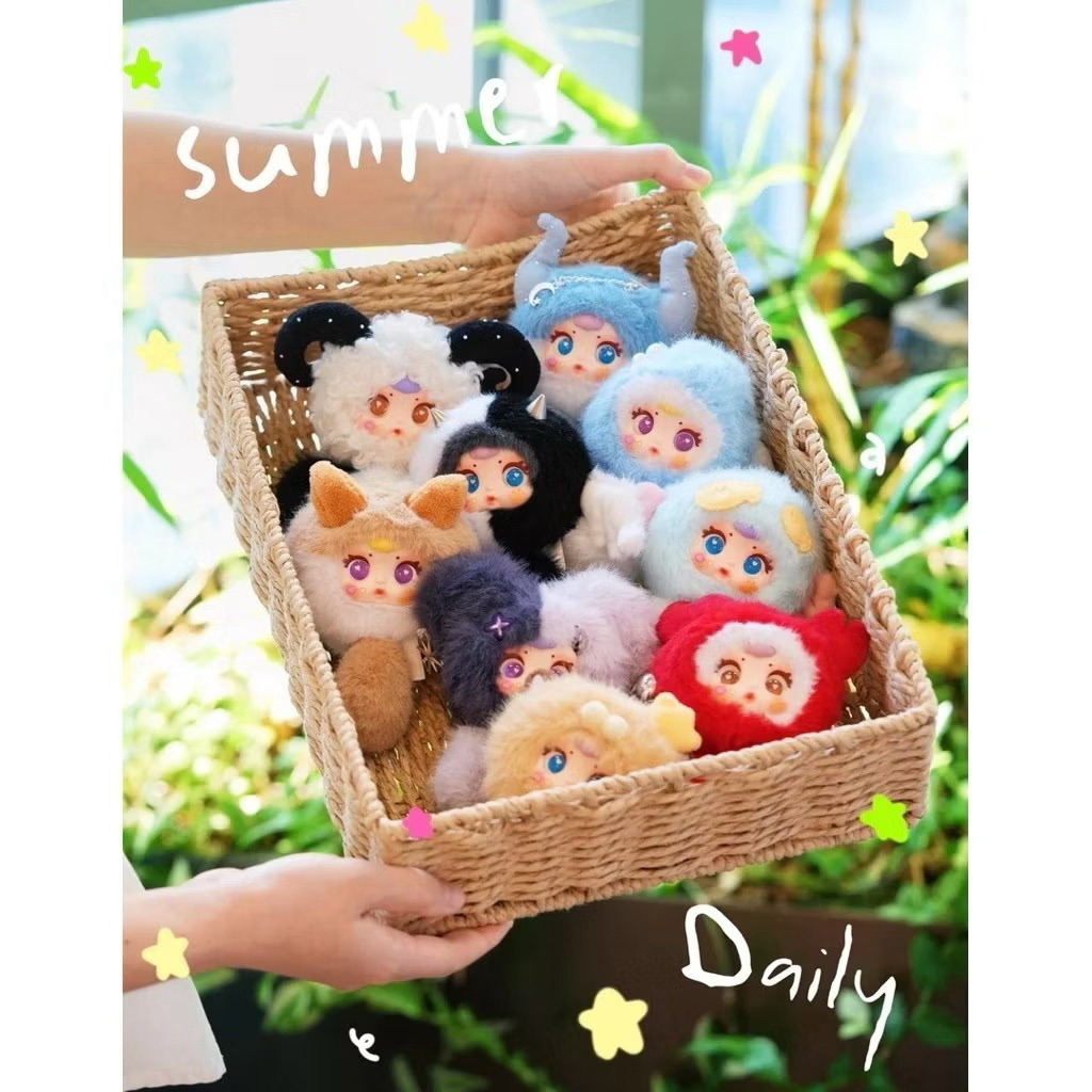 📍📍พวงกุญแจตุ๊กตา MM Zodiac Signs Series น้องพวงกุญแจ MM จักราศี 🔥🔥(แบบเช็คการ์ด)💥💥 ของแท้ 100% พร้อม