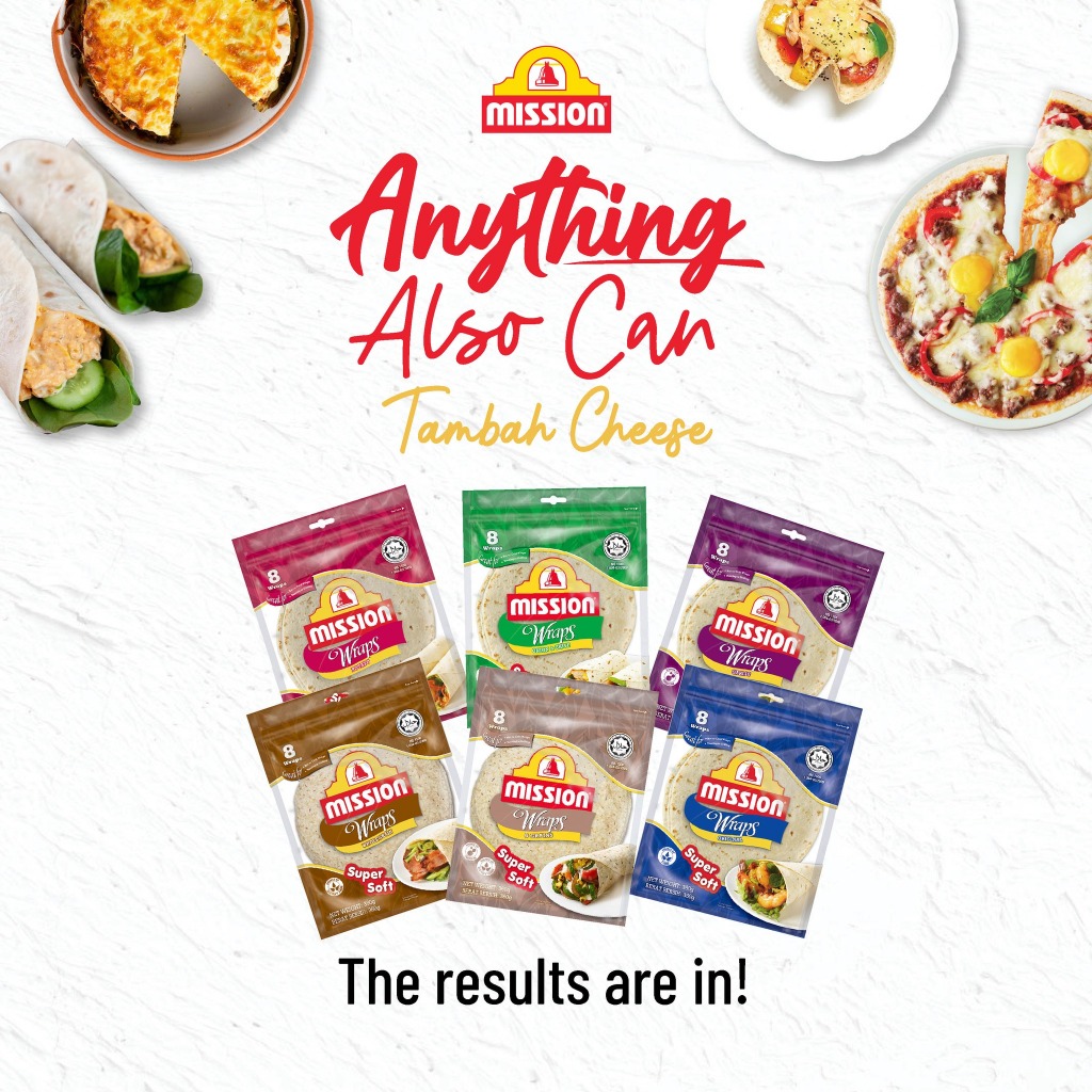 mission wrap แผ่นแป้งตอติญ่า แป้งแรป 1 แพ็ค มี 8 แผ่น