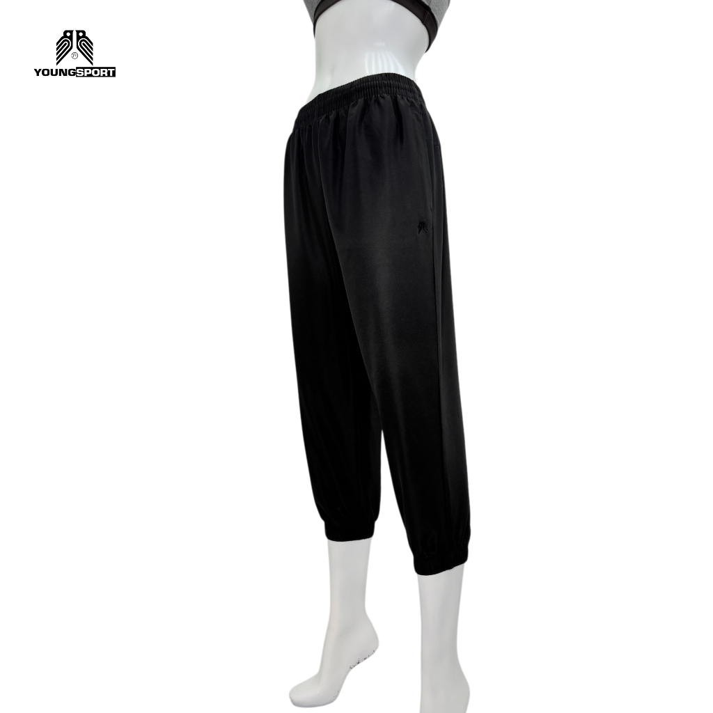 Young Sport Leggings I Y-2853 I กางเกงขา 5 ส่วน ผ้าร่มผู้หญิง ระบายอากาศได้ดี มีความยืดหยุ่นสูง
