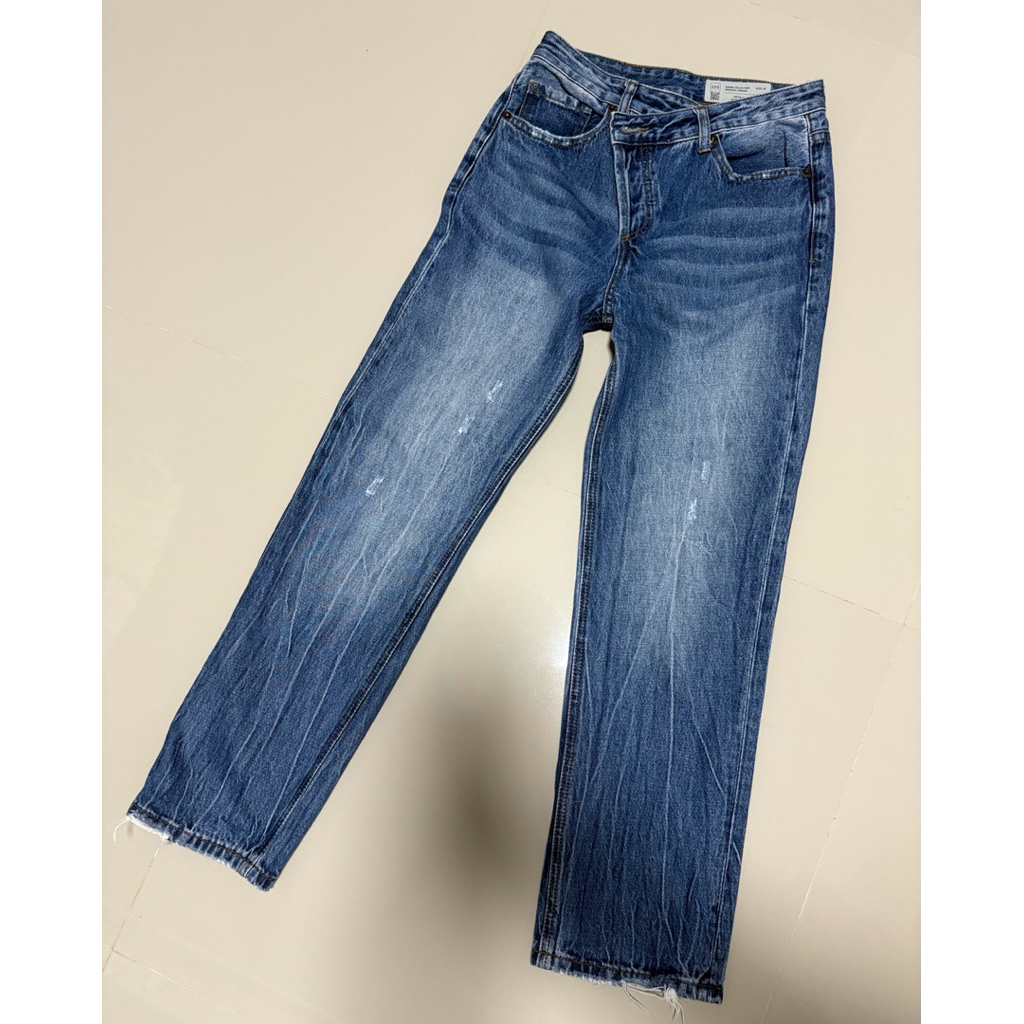 กางเกงยีนส์ ขาตรงsize25 CPS Chaps Jeans