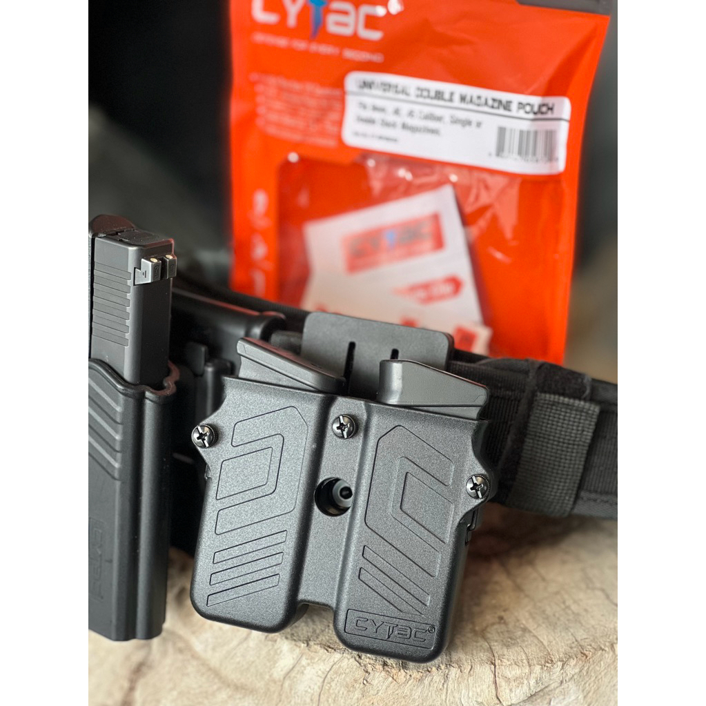 ซองใส่แม็กกาซีนคู่ Universal ใส่ได้ทุกรุ่น เพลทเหน็บ 3 แบบ - รูปที่ 4