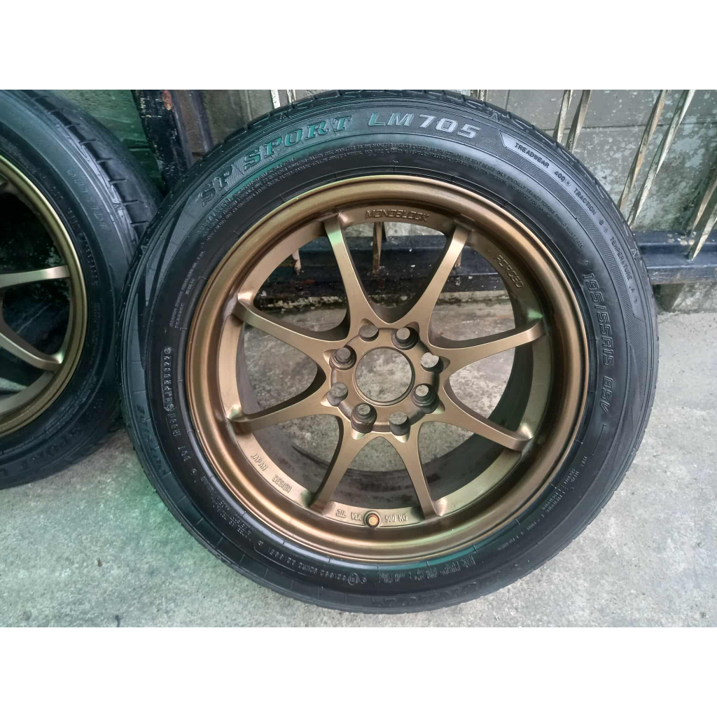 ล้อมือสองงานไทย ออโต้ ขอบ 15 พร้อมยางดันลอป