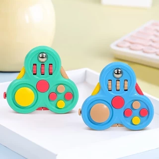 Boda ปุ่ม Sensory Controller การหมุนเกมลดความเครียดสำหรับเด็กเดินทาง L326
