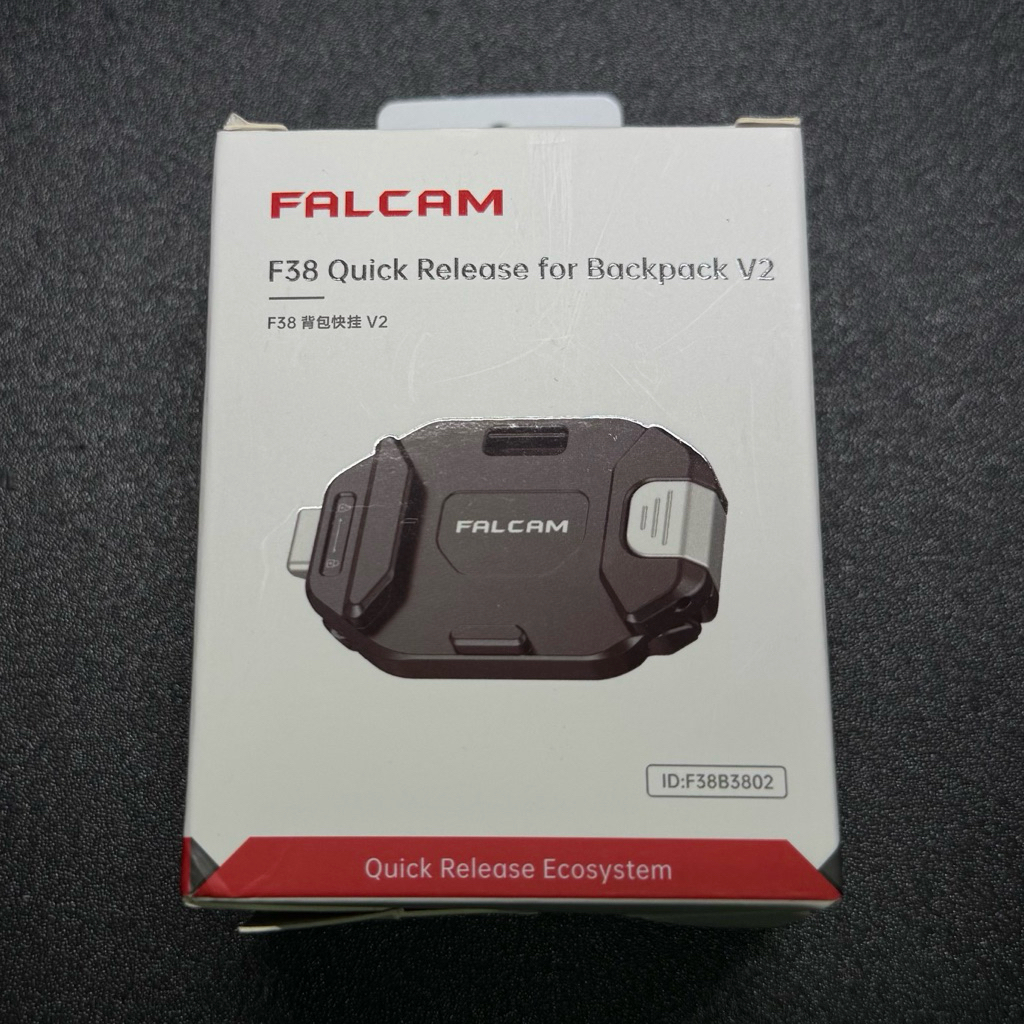 (used) Falcam f38 quick release for backpack v2