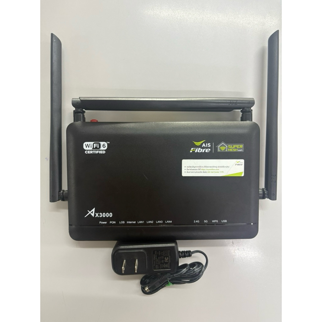 ZTE รุ่น ZXHN F6107A Mesh WIFI6 AX3000 มือสอง