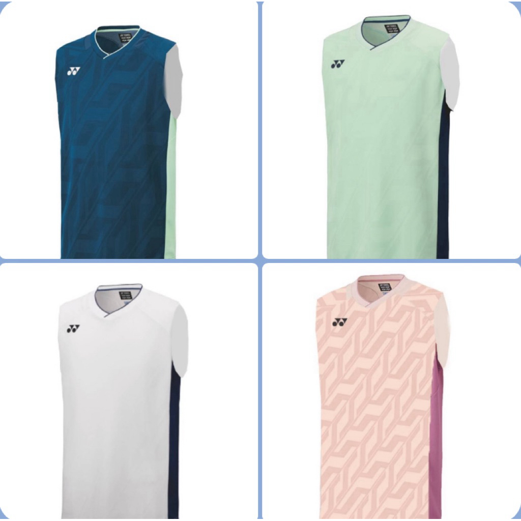 ทีมไทย 2025 มีสี่สี เสื้อแบดมินตันแขนกุด ทีมไทย 2025 มีสี่สี