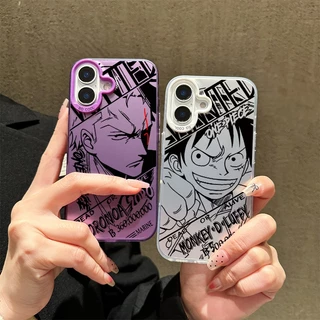 One Piece แฟชั่นแอนิเมชั่น เคสโทรศัพท์ For iPhone 17 13 15 11 14 12 Pro Max 7Plus 8 14 7Plus 15 Plus XS X Max แนวโน้มเคส