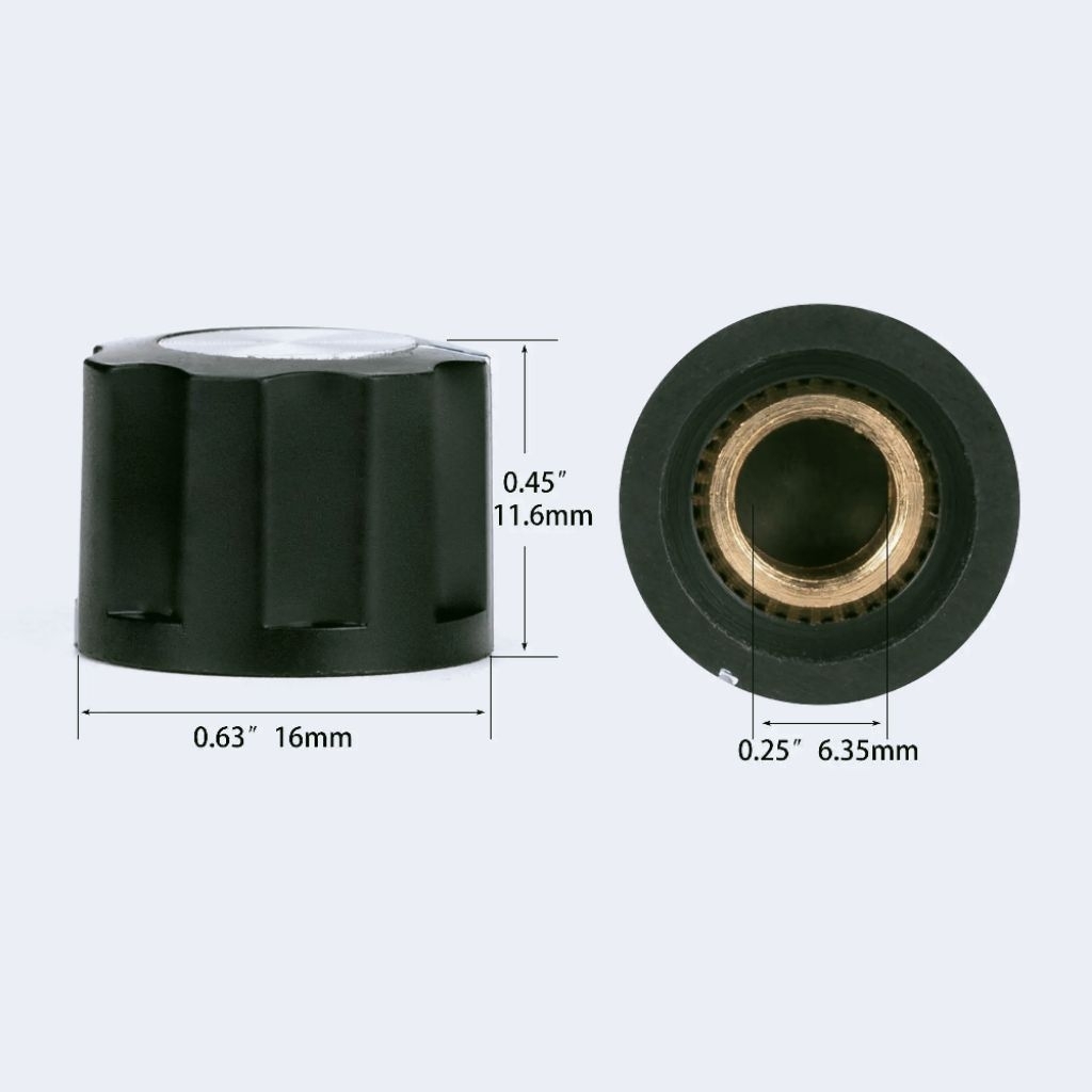 ฝาครอบวอลลุ่มรุ่น KN-1360 เกรดพรีเมี่ยม เส้นรอบวง 16mm ราคา ถูกที่สุด ดีลบีเคเค แกลเลอรีภาพที่ 2