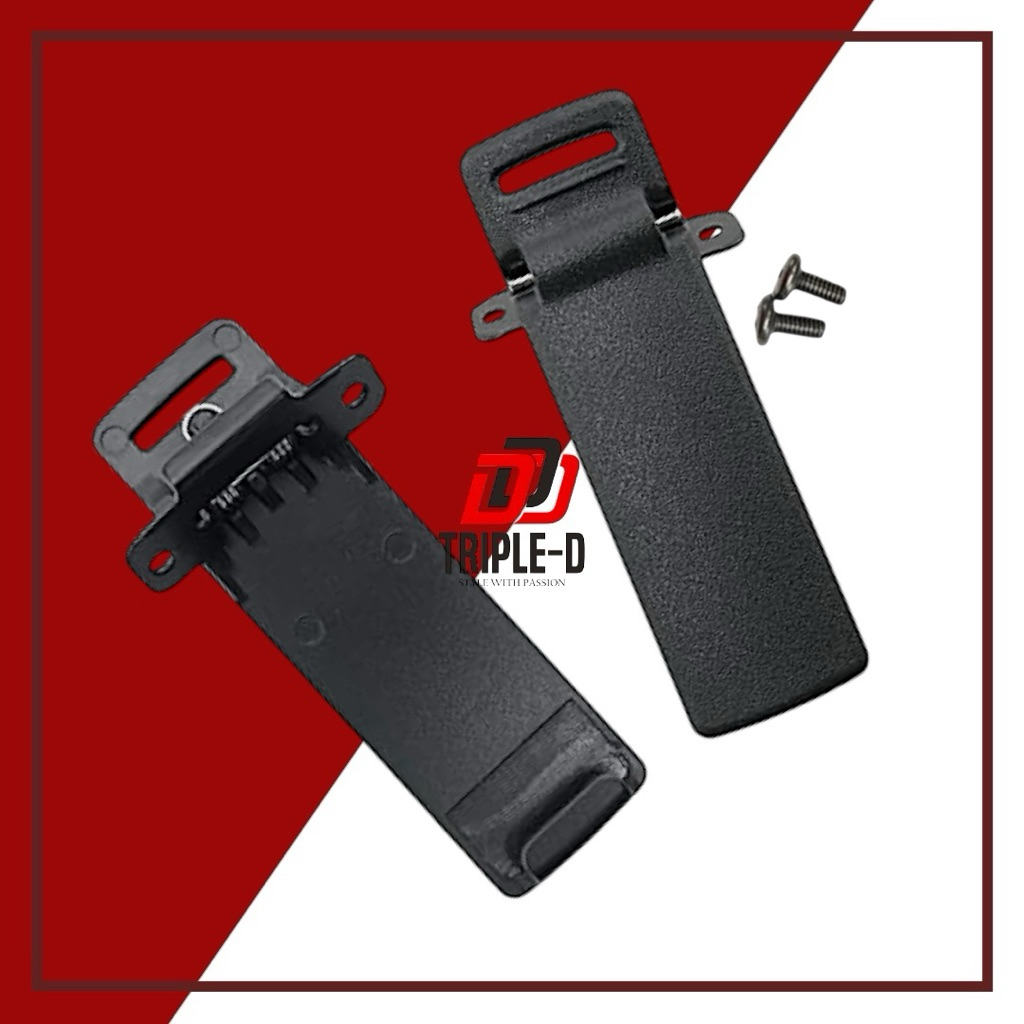 คลิปหลัง กิ๊บหนีบเข็มขัด วิทยุสื่อสาร ของแท้ ICOM IC-V90 IC-UV90 IC-UV95 IC-UV97 IC-UV97T