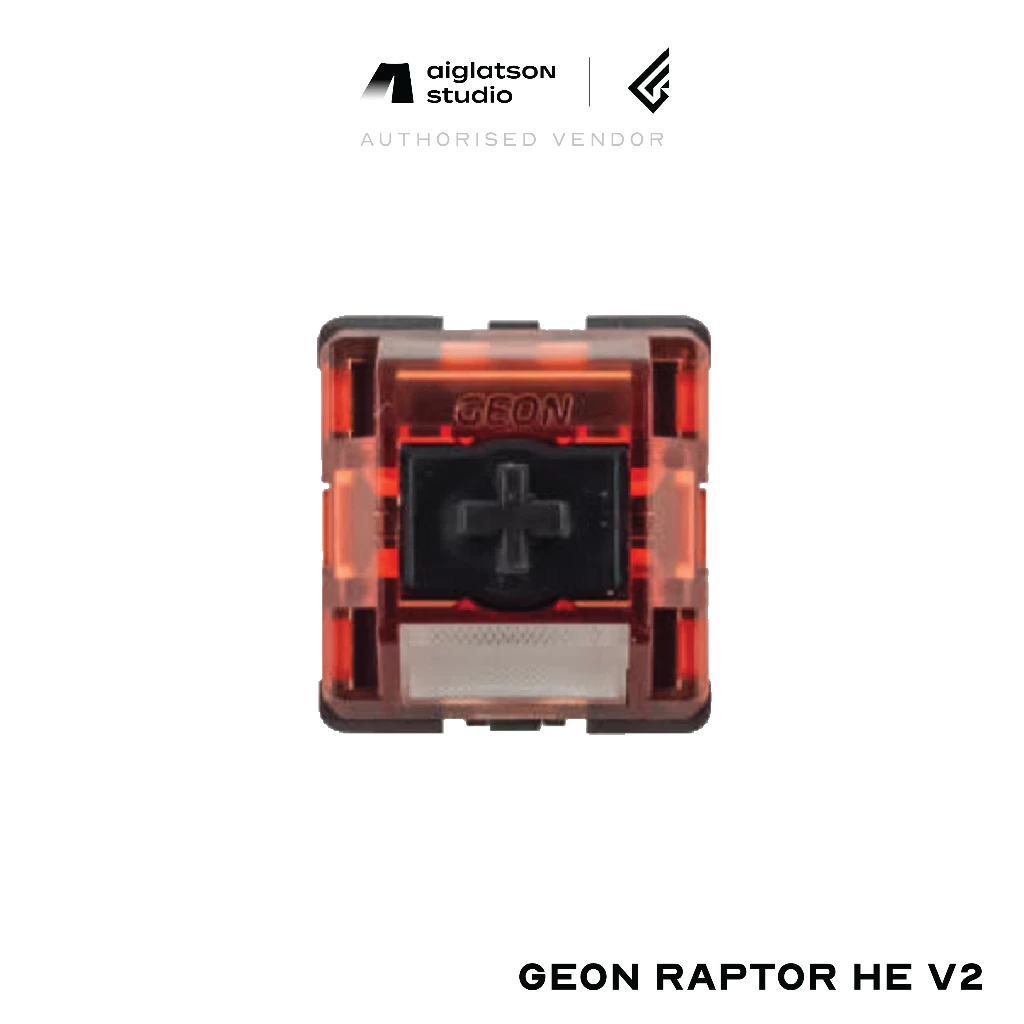 (ส่งด่วน) สวิตช์คีย์บอร์ด Geon Raptor HE V2 - ผลิตโดย HMX สวิตช์แม่เหล็ก HE Hall Effect (ราคาตัวละ 20 บาท)