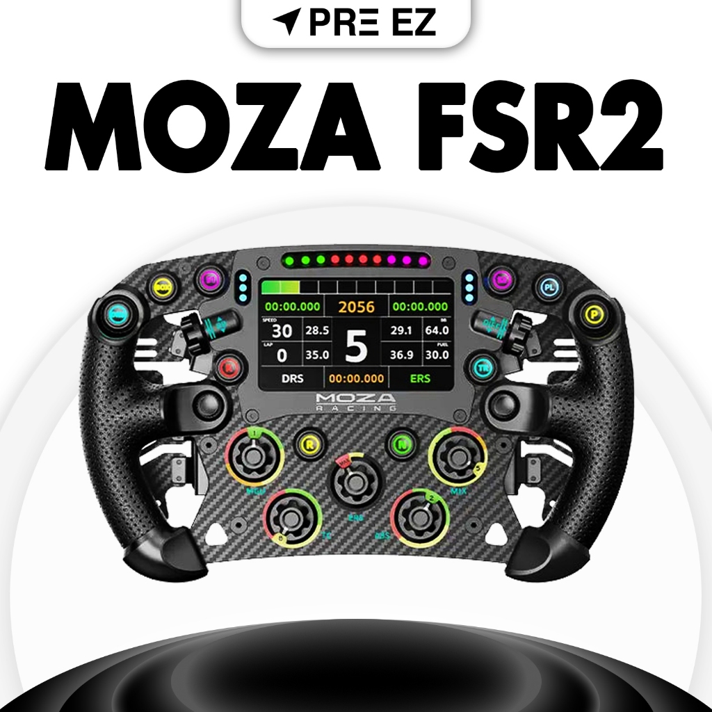 พร้อมส่ง | Moza FSR2 Steering Wheel | (สินค้ารับประกัน 1 ปี)