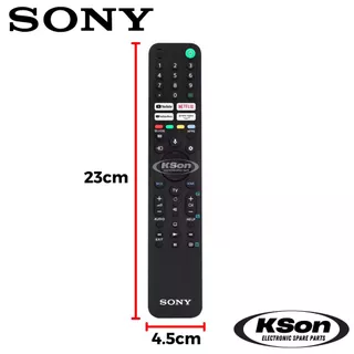 รีโมททีวี สมาร์ททีวี โซนี่ สั่งงานด้วยเสียงได้ SONY Smart TV Remote Control with Voice Control รุ่น RMF-TX520P