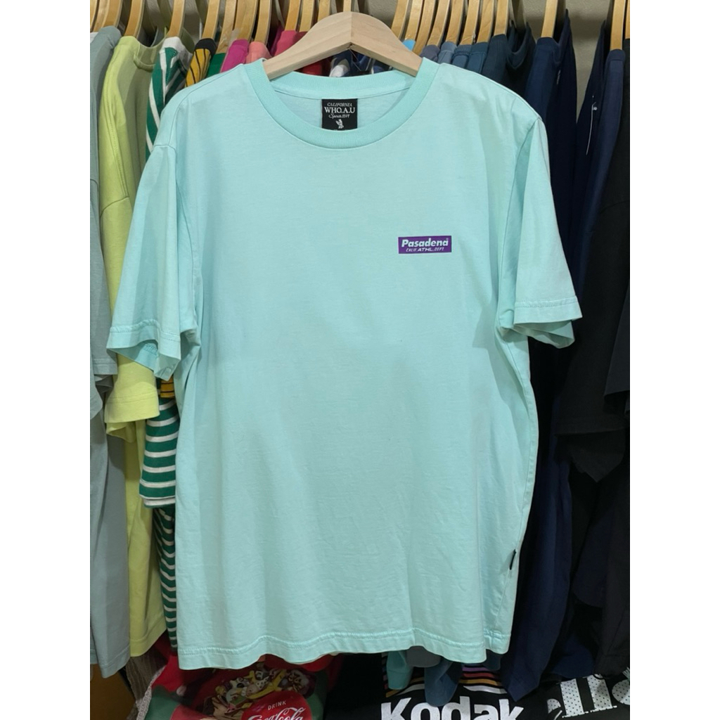 เสื้อยืด แบรนด์ WHO.A.U #มือสอง ⛩️🇰🇷