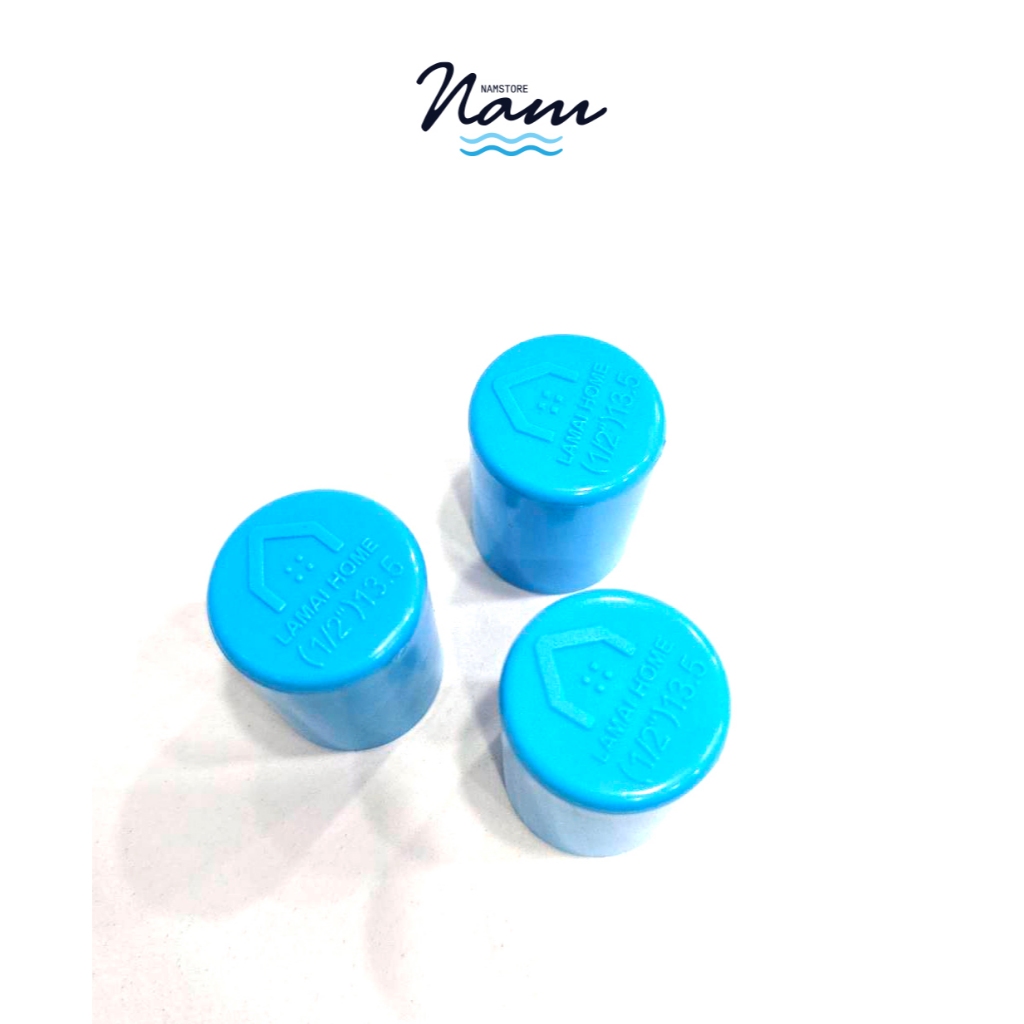 แพ็ค 50 100 ชิ้น ฝาครอบท่อ ฝาปิดท่อ ฝาอุด ขนาด 1/2