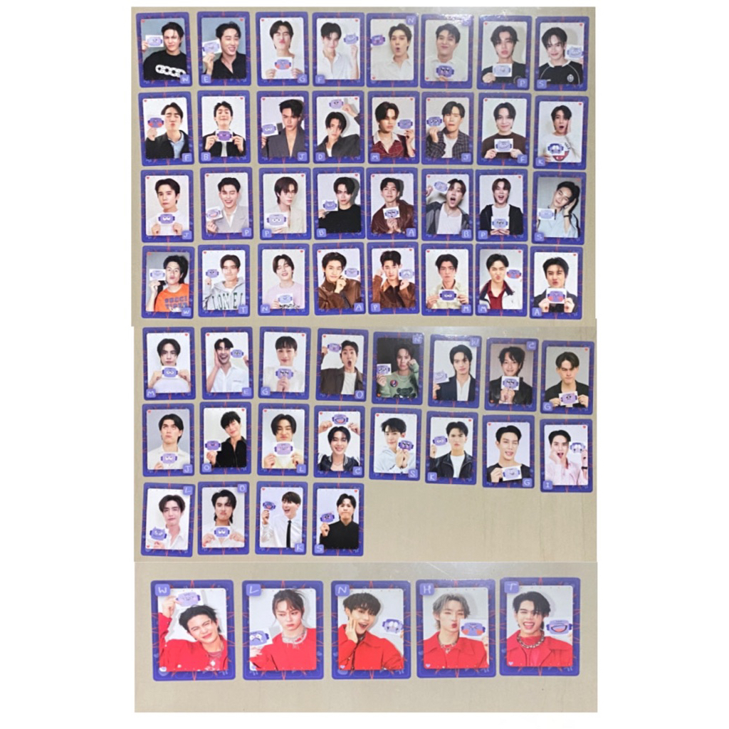 GMMTV Boys Collectible Random Cards I Happy Fam Bonds