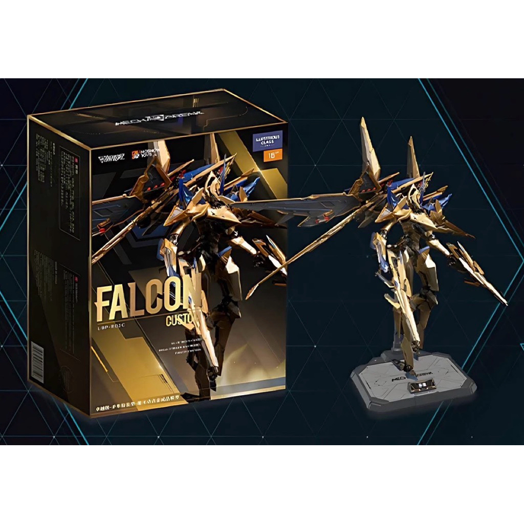 [พร้อมส่ง] Moshow X Mecha BREAK Illustrious Class UBP-R02T FALCON Mecha (Gold  limited edition) **ไม