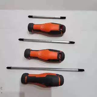 Kapusi ไขควงสลับหัว ปากแฉก-แบน 4นิ้ว 6นิ้ว 8นิ้ว SCREWDRIVER