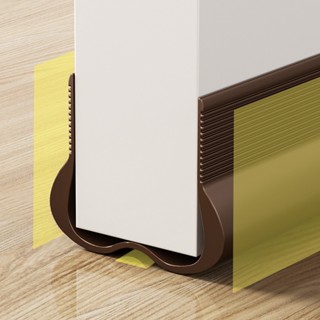 ✨ซีลประตูกันลมทรงพลัง​​✨แถบซีลประตูใต้ประตู แถบซีลกันเสียงปร…