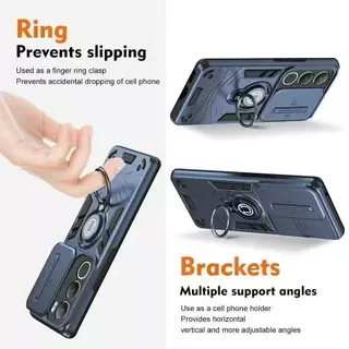 เคสไลด์กล้อง แม่เหล็กส ใช้สำหรับ Oppo Reno15 Reno15Pro Max Reno15F Reno14 Pro Reno14F Reno13 Pro Reno13F เคสกันกระแทก