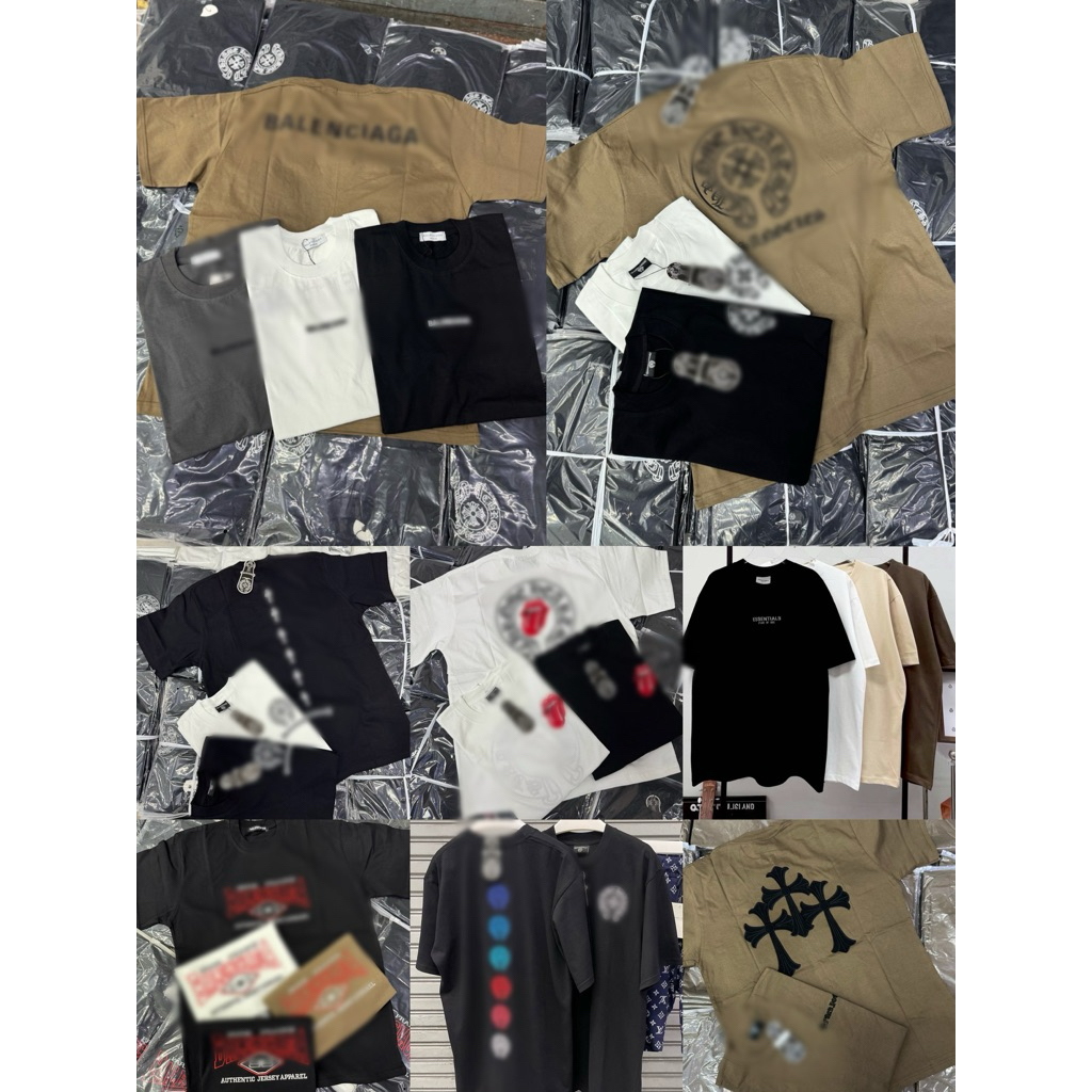 เสื้อยืดโอเวอร์ไซส์รวมรุ่นงานปัก