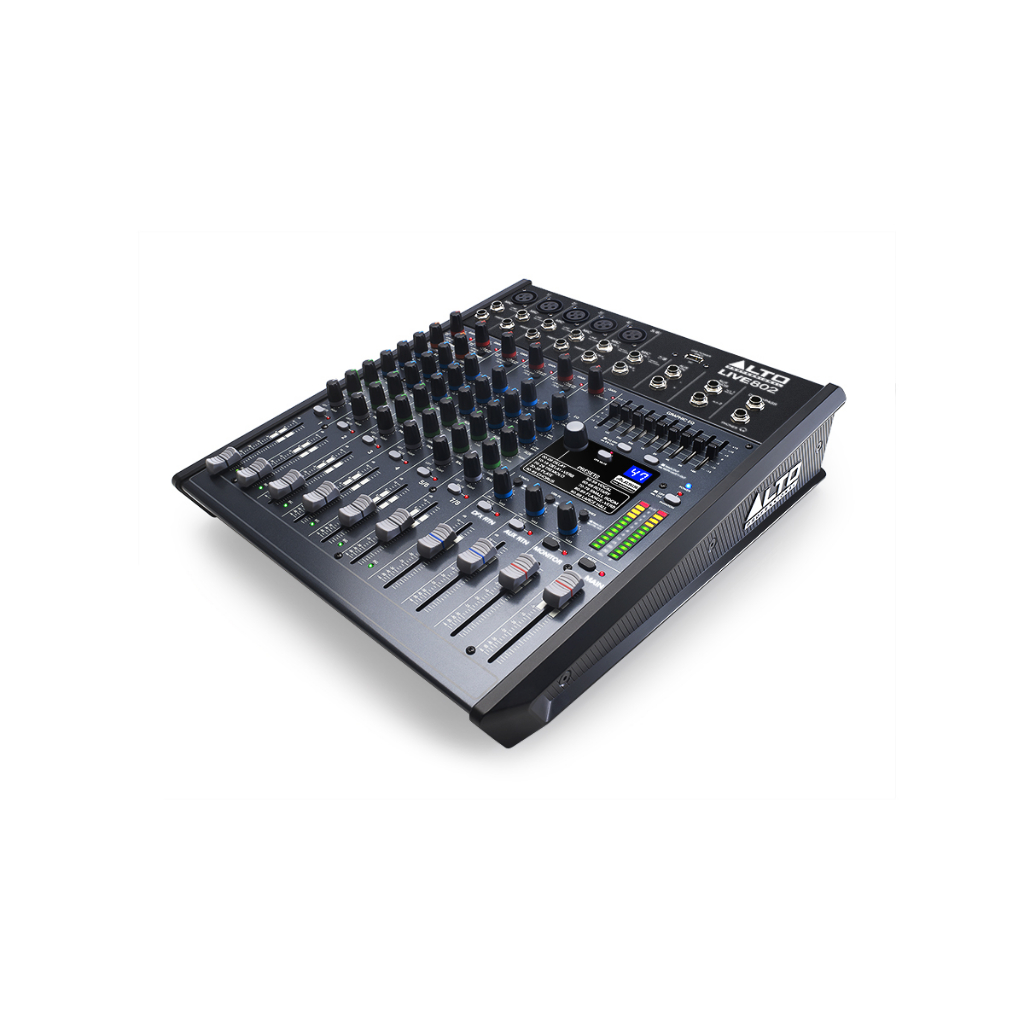 ALTO Mixer 4Mono 2St with USB LIVE802
