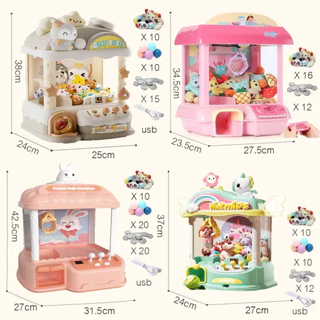 ตู้คีบตุ๊กตาขนาดใหญ่ ของเล่นเด็ก ตู้คีบ ของเล่นตู้คีบตุ๊กตา ตู้คีบตุ๊กตาจำลอง(Doll Machine) ตู้คีบตุ๊กตา หยอดเหรียญจริง