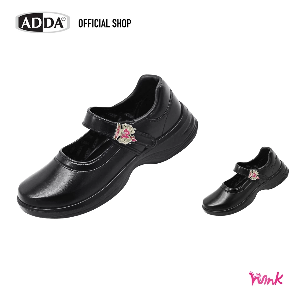 ADDA WINK สวยวิ๊ง เบาเว่ออ รองเท้านักเรียน เด็กผู้หญิง รุ่น 41T01 (ไซส์ 30 - 43) thumbnail 4
