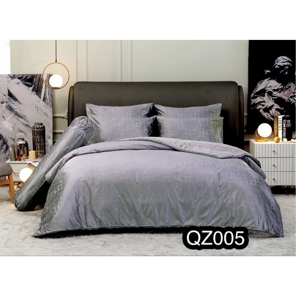 ลิขสิทธิ์แท้💯%ทอ800เส้นด้าย QZ005 Jessica Platinum Silk Shineชุดเครื่องนอนเจสซิก้า แจ็คการ์ด แพทตินั