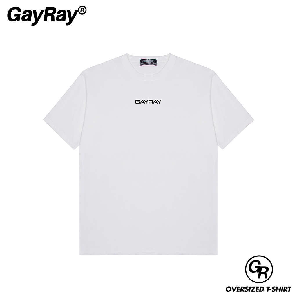 GayRay ⎰Digital⎱  เสื้อยืดโอเวอร์ไซส์ Cotton 100% นุ่่ม ใส่สบาย
