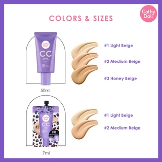 Cathy Doll ซีซีครีมสปีดคัฟเวอร์ เอสพีเอฟ50 พีเอ+++ ขนาด 50ml เคที่ดอลล์