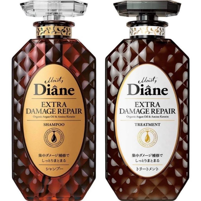 MOIST DIANE Extra Damage Repair Shampoo แชมพู 450ml