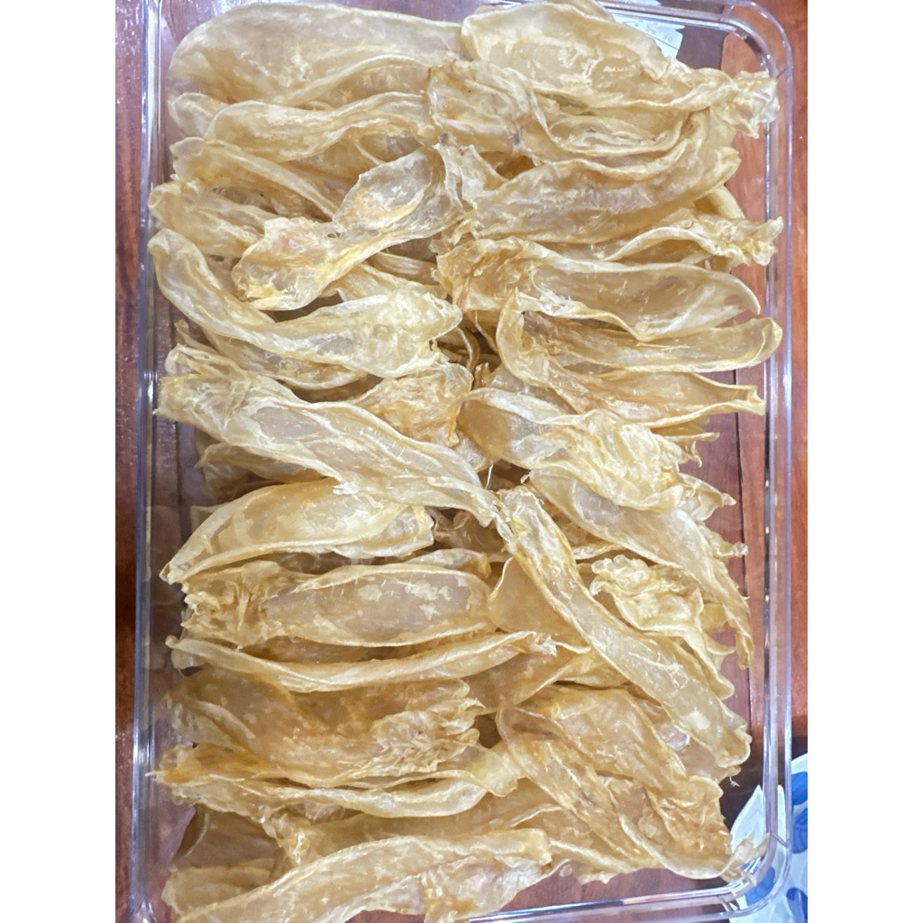 กระเพาะปลาแท้ แห้งกึ่งสำเร็จรูป 100g