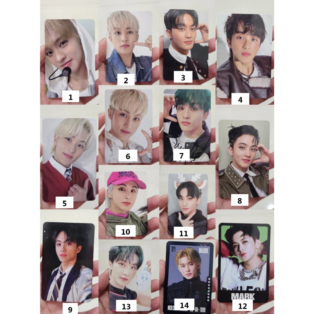 การ์ด NCT 127/DREAM มาร์ค MARK การ์ดสามารถขอดูรูปเพิ่มเติมได้